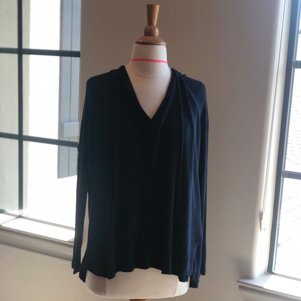 Dark blue long sleeve shirt